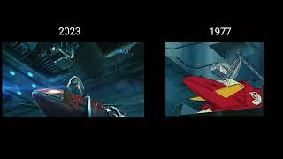 Voltes V 2023 vs 1977 Entering the fighters | SuperHiro Action