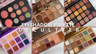 I Decluttered 30% of my Eyeshadow Palette Collection 2024 | Liberating & Satisfying