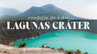 Visitando 4 LAGUNAS CRÁTER en un día  Roadtrip en PUEBLA, Alchichica, Atexcac, Quechulac, Aljojuca