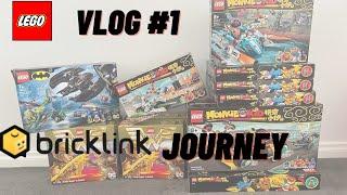 Galactic Bricks Vlog #1 - Australian Bricklink Store Journey to 1 Million Parts!