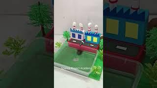 water pollution working model - shorts | science project academy