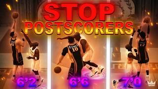 How To STOP POST SCORERS in NBA 2K25!