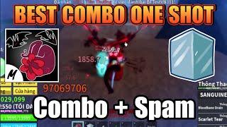 BEST COMBO SANGUINE ART + ICE V2 | BLOX FRUIT UPDATE 20