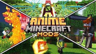 Top Minecraft Anime Mods OF ALL TIME | 1.12.2 → 1.19 / 1.20.2+