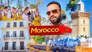 Exploring Morocco Tanja  Mediterranean Sea, Light House & Fort - Delicious Meal 