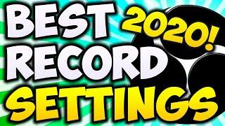 Best OBS Recording Settings 2021/2020! BEGINNERS GUIDE  1080P 60FPS With NO LAG