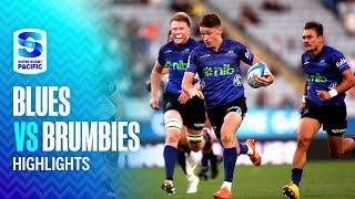 HIGHLIGHTS | Blues v ACT Brumbies | Round 4, 2025