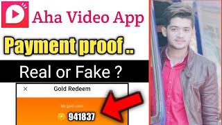 Aha Video App Payment proof - Aha video App - Aha video App real or Fake - Aha video App review