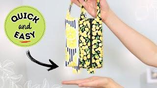 HOW TO sew this quick and easy zipper pouch? (step-by-step)