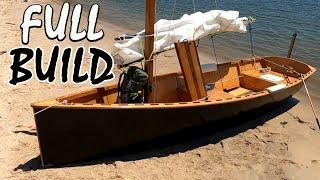 Homemade Plywood Sailing Boat FULL BUILD, My Goat Island Skiff