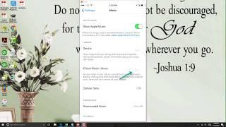 Turn ON iCloud Music Library on iPhone