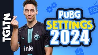 TGLTN - PUBG SETTINGS 2024 | SENSITIVITY, VIDEO SETTINGS, KEYBINDS & EQUIPMENT