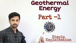 Geothermal Energy -Part 1|In marathi | Shrikant vetal