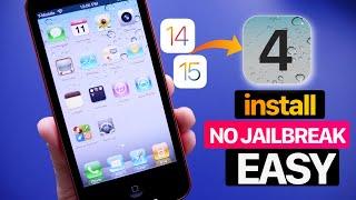 Install OLD iOS on Any iPhone | EASY NO JAILBREAK or Computer Required!