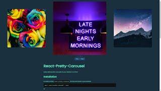 How to create beautiful carousels and image sliders on React!