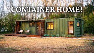 Owner Builds *Budget Friendly* Shipping Container Tiny house! Full Tour!