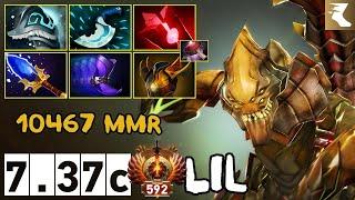 Lil - Sand King  - 10467 MMR - 7.37c - Immortal Dota