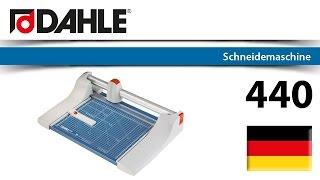 Roll- & Schnitt-Schneidemaschine DAHLE 440