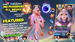 NEW Script Skin Lunox Legend No Password | Effect & Voice - New Patch Mobile Legends