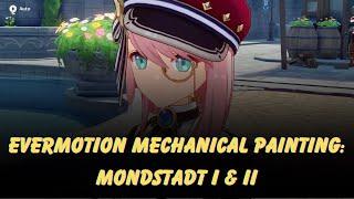 Evermotion Mechanical Painting: Mondstadt I & II - Genshin Event Walkthrough