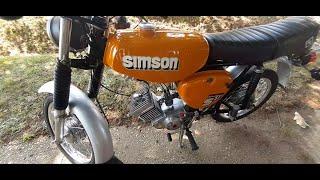 Die Schlimmste Ungarn Simson S51 was ich jemals gesehen hab!