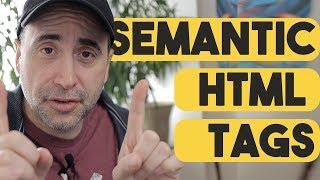 Semantic HTML5 Tags vs Formatting Tags
