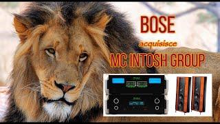 BOSE acquisisce MC INTOSH GROUP