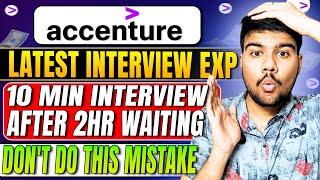 Accenture Interview Reality: 2.5-Hour Wait for These Mistakes! 