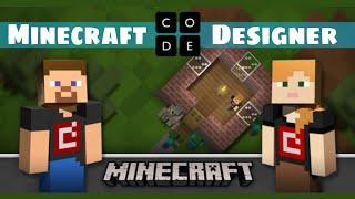 MineCraft Tutorial : MineCraft Designer | Hour of Code | Code.org