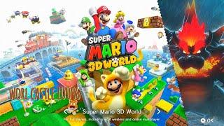 super Mario 3d world world castle 100%