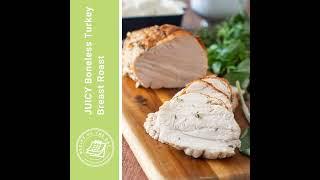 JUICY Boneless Turkey Breast Roast