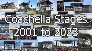 Coachella Main Stage Evolution 2001 to 2023