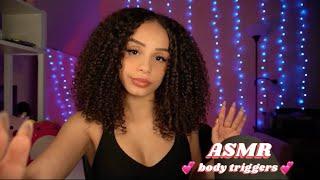 ASMRBody Triggers, Hand Sounds, Skin Sounds, Hair Playing, Collarbone, Mouth Sounds, Hand Movements