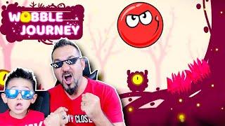 REDBALL GİBİ ama ÇILDIRMALIK ZOR OYUN! | EGEMEN KAAN İLE WOBBLE JOURNEY MOBILE OYNUYORUZ