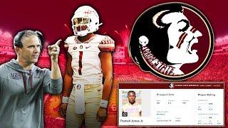 Florida State Hit The JACKPOT!!! FSU Seminoles SCARY SOPHOMORE QB!!!