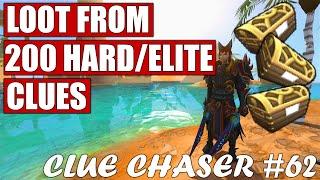 The Clue Chaser #62 : Loot From 200 Hard & 100 Elite Clues (Runescape 3)