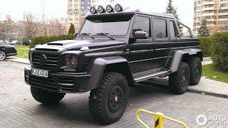 Переделать Гелендваген в 6х6 MANSORY 650 лошадей.