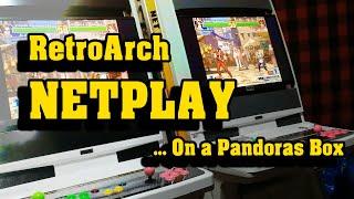 RetroArch Netplay on a Pandoras Box