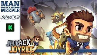 Jetpack Joyride Preview by Man Vs Meeple (Lucky Duck Games)