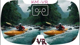 3D vr video Kayak Extreme