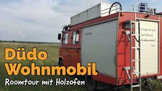 Düdo Wohnmobil | ROOMTOUR im DIY Ausbau mit Holzofen | vanreif