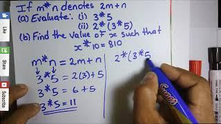 How to solve Binary Operation?