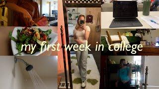 my first WEEK in college at SVSU vlog