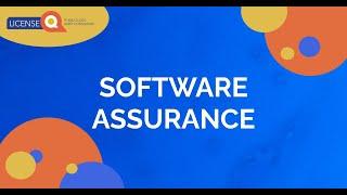 What is Software Assurance - Microsoft Volume Licensing Trainings