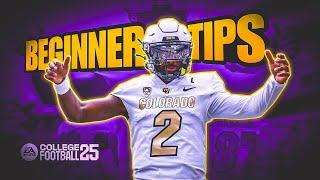 College Football 25 Beginner Tips and Tricks- How To Get Wins ASAP!