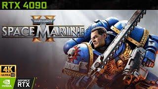 Warhammer 40,000: Space Marine 2 4K END GAME | ULTRA | DLAA | 7950X3D | RTX 4090 (No Commentary)