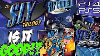 The Sly Trilogy Is Now On PS4/5!  But Is It Good?  Well...