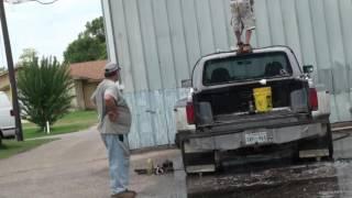 Drunk Redneck truck washing