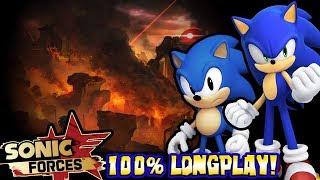 Sonic Forces | 100% Longplay Walkthrough No Commentary  [60FPS]