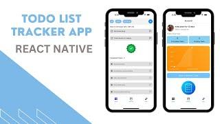  Let's build a Full Stack Todo List Tracker with REACT NATIVE using MongoDB